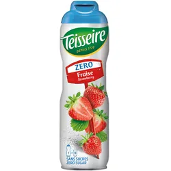 Teisseire Zero Sirup Erdbeere 600ml
