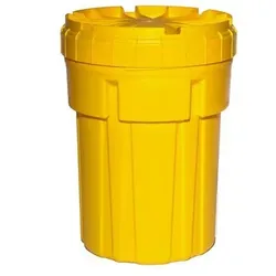 Sicherheitsfass aus Polyethylen (PE), mit UN-Zulassung und Schraubdeckel, 114 Liter Volumen