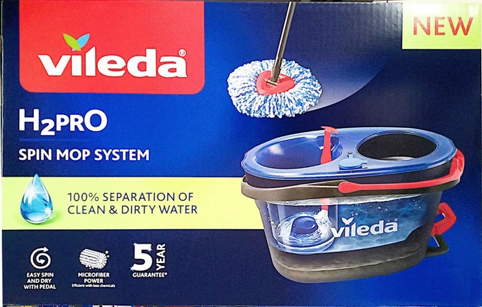 Vileda H2PrO Fransen-Rotationsmopp