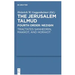 Tractates Sanhedrin, Makkot, and Horaiot, Fachbücher von Heinrich W. Guggenheimer