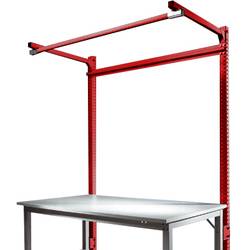 Manuflex ZB3854.3003 Anbau-Aufbauportal mit Ausleger für UNIVERSAL + PROFI Spezial Anbautische, Nutzhöhe 1500 mm