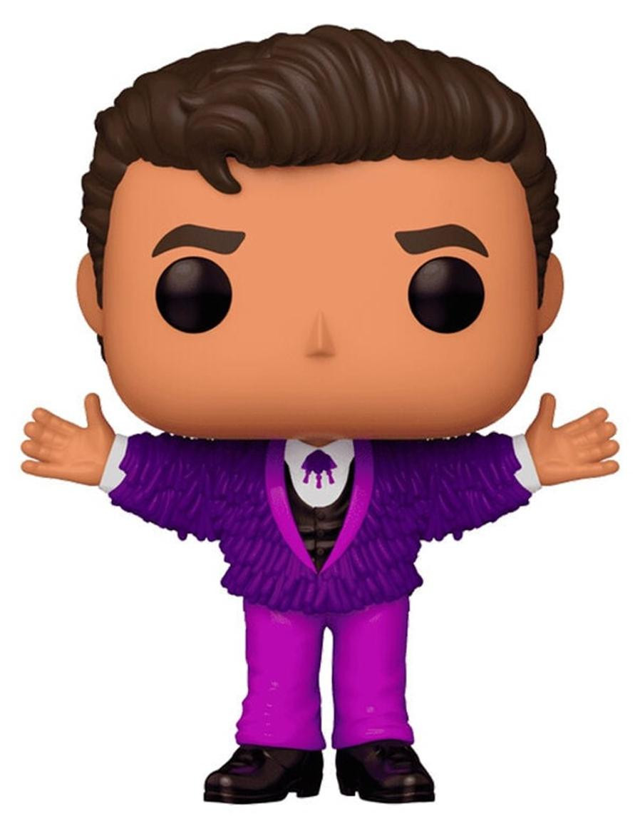 Funko POP! Rocks Juan Gabriel vinyl figuur, paarse outfit, 9 cm