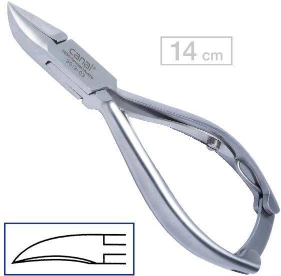 Canal Nagelzange rostfrei 14 cm