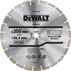DEWALT DT40213-QZ DT40213-QZ Diamanttrennscheibe Durchmesser 350 mm Bohrungs-Ø 25.4 mm Baustellenmaterialien 1 St.