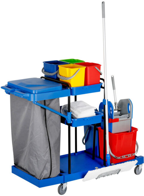 Kit grand chariot d'hygiène et de nettoyage STIER (904718)