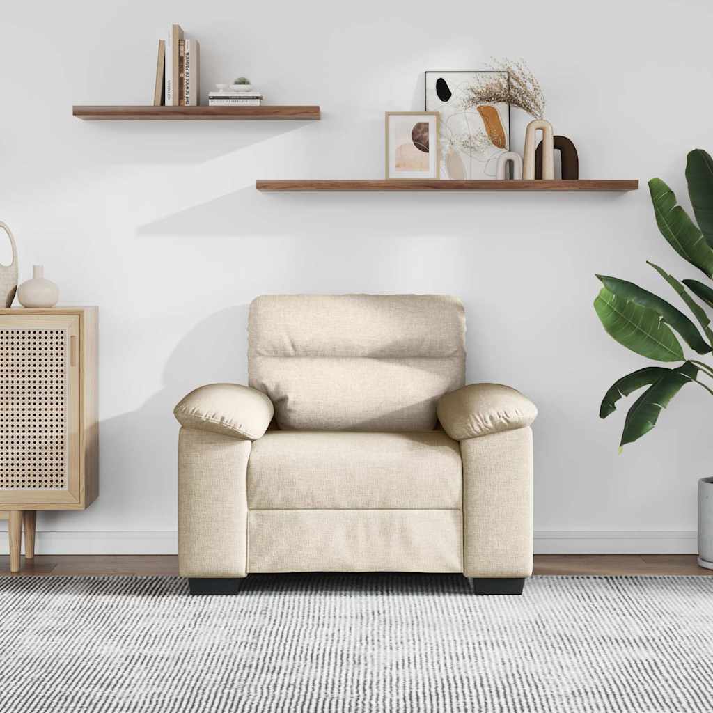 vidaXL Fauteuil canapé 100x81x84 cm Lin