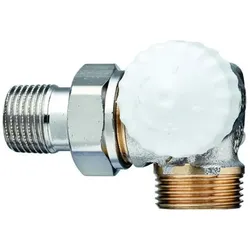 Imi Hydronic Engineering HEIMEIER Thermostat-Ventilunterteil V-exact II, Winkeleck/re., Aussengew.G3/4, Zubehör Heizen