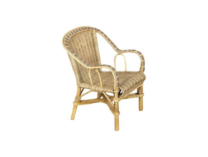 Fauteuil enfant en rotin Crapaud