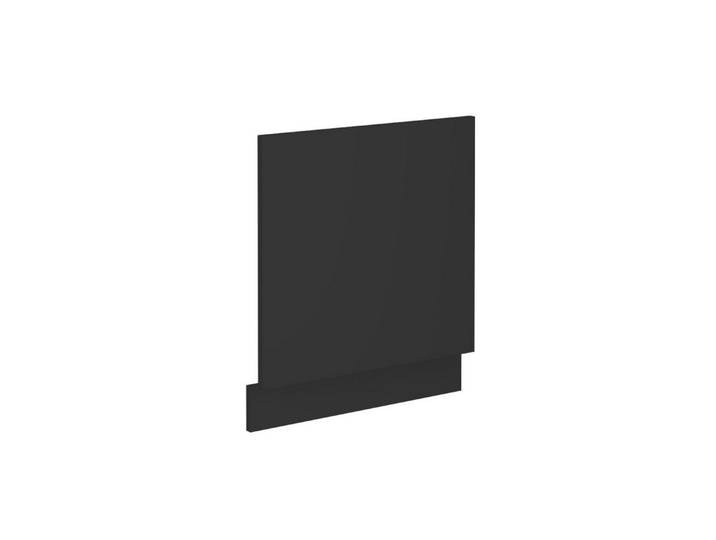 Küchen-Preisbombe Frontblende für integrierten Geschirrspüler 60 cm Küche SIENA Schwarz (Frontblende Geschirrspüler 60 cm integriert, 1 St), Modern