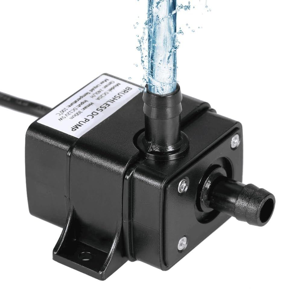 Lustrens Ultra stille mini DC12V Micro waterpomp, olie- en waterdichte dompelpomp