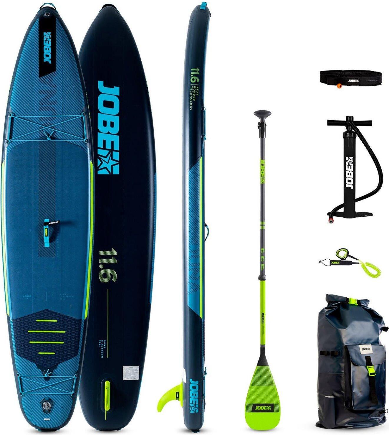 Jobe DUNA SUP 11.6 Package Surf SUP Stand up Paddle Board Komplettset Plank