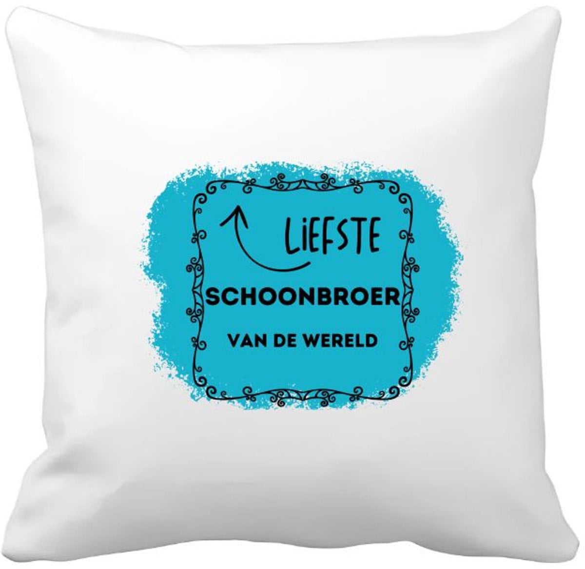 Akyol Kussensloop - De liefste schoonbroer van de wereld - 40 x 40 cm