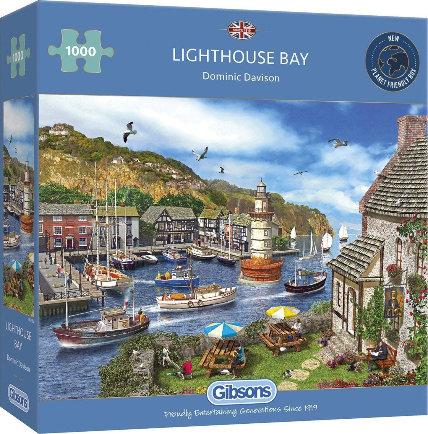 Gibsons Lighthouse Bay Legpuzzel 1000 stuks