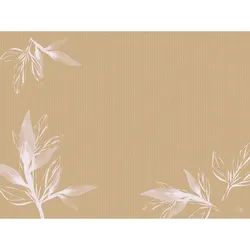 Duni Papier-Tischset 30 x 40 cm Eco Leaves, 1000 Stk/Krt (4 x 250 Stk)
