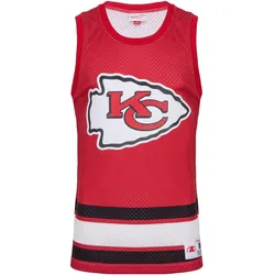 Mitchell & Ness, Herren, Sportshirt, Jersey Tank Top - Kansas City Chiefs - S (S), Rot, S