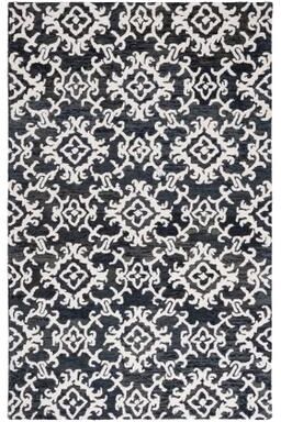 SAFAVIEH Handmade Blossom Linna Modern Floral Wool Rug