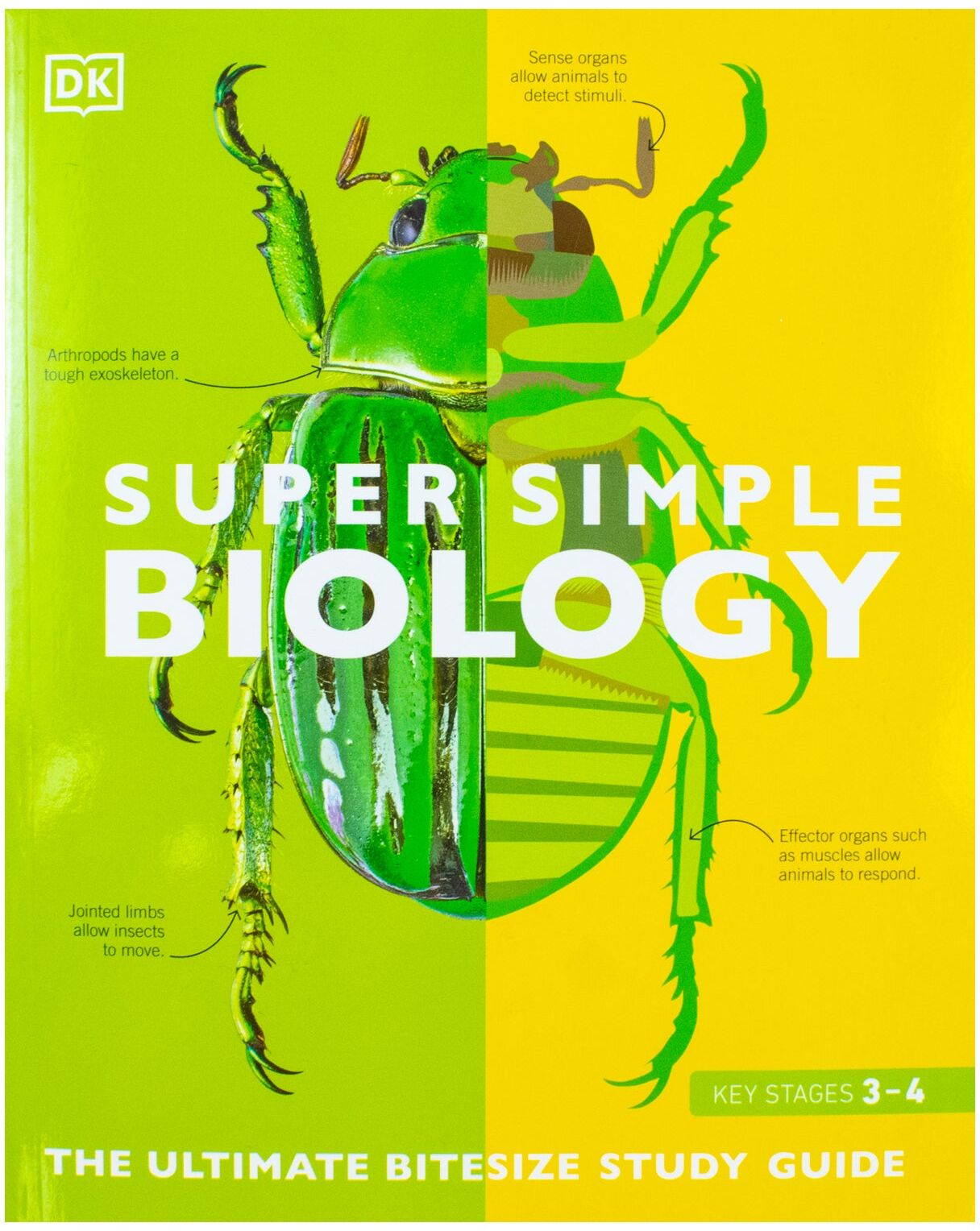 Dorling Kindersley Super Simple Biology by DK - DK Super Simple Series - Paperback Study Guide - KS3/GCSE Biology Revision - Ages 11-16