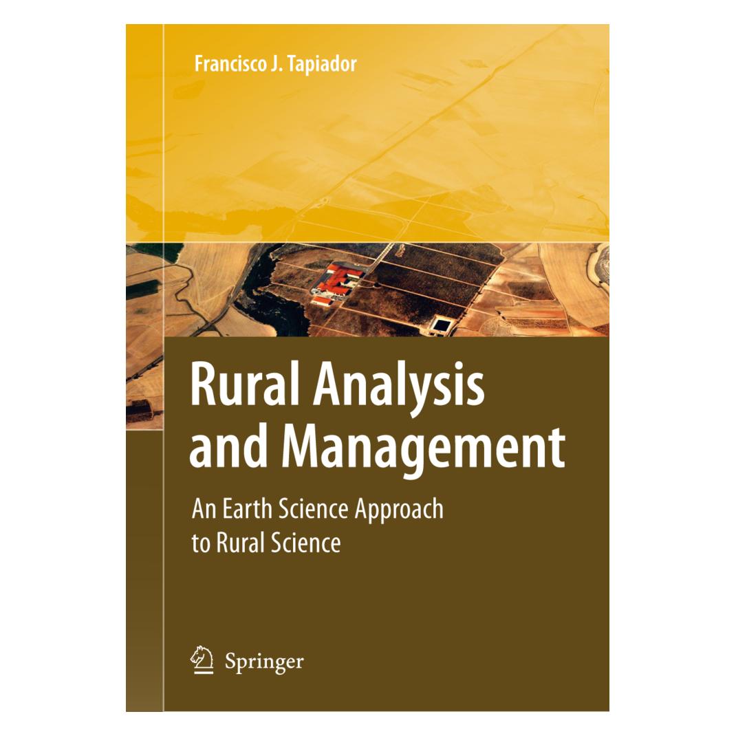 Springer Rural Analysis and Management (Englisch, Softcover, Francisco J. Tapiador) (55374109)
