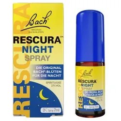 BACHBLÜTEN Original Rescura Night Spray m.Alkohol 7 ml