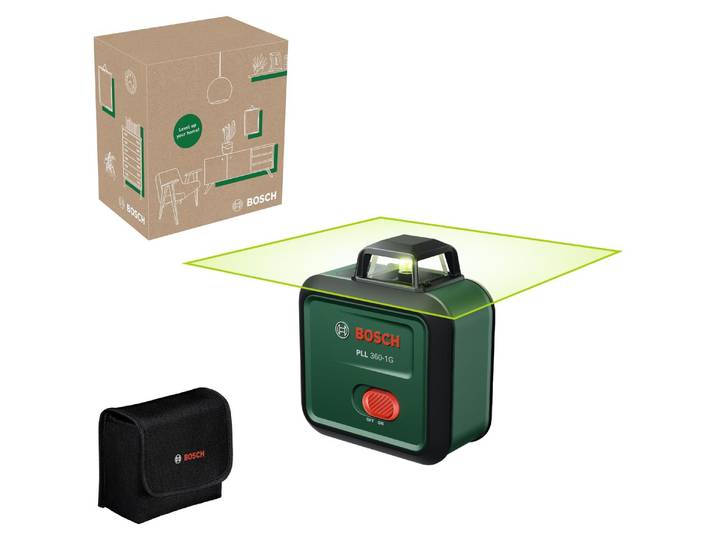 Linienlaser PLL 360-1G, 1 x Akku BA 3.6V 2.0Ah