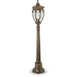 Wegeleuchte Fleur Goldfarben max. 60 Watt
