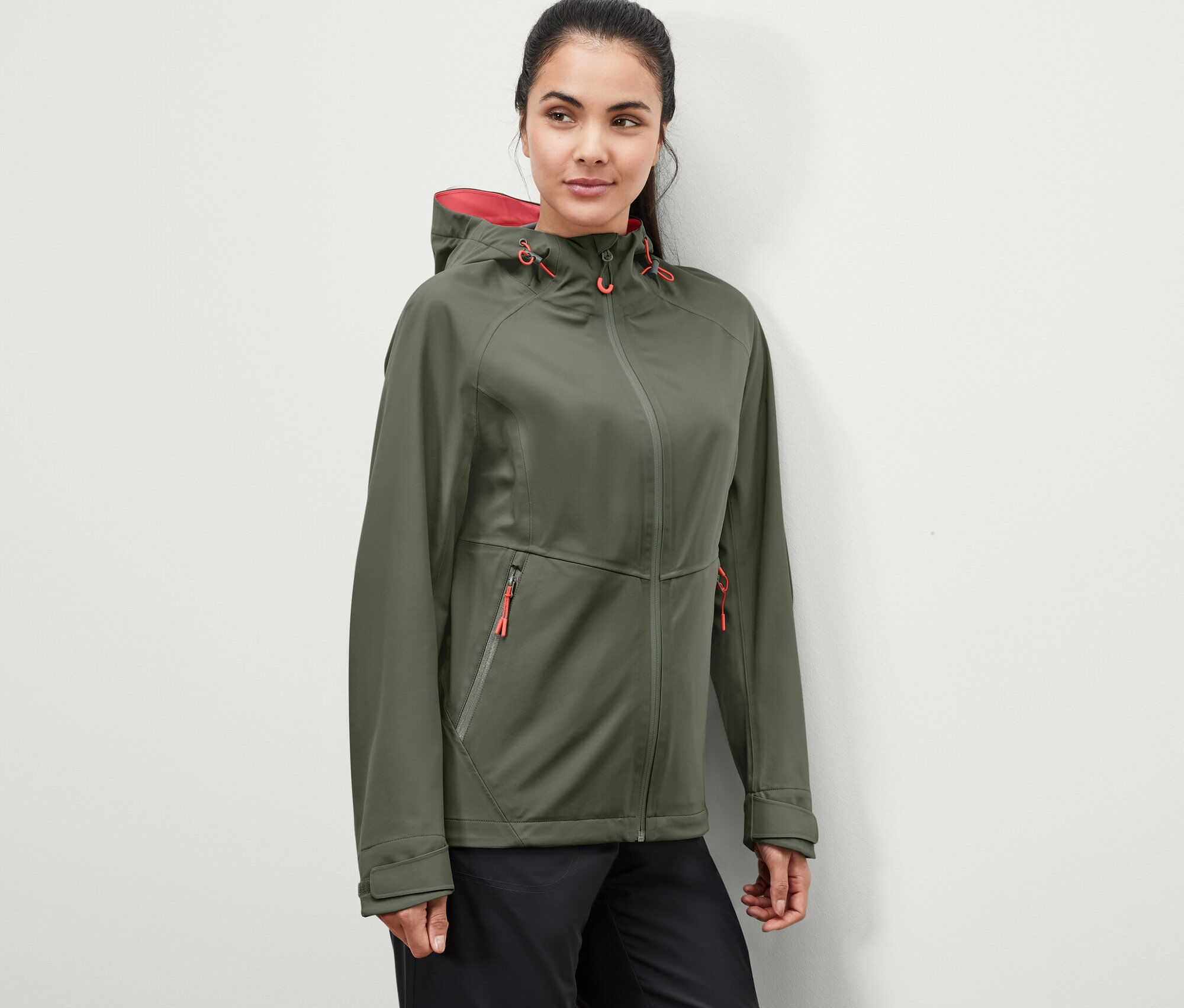 Tchibo - 3-Lagen-Outdoorjacke - Damen - Gr. 44 - khaki