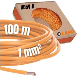 Phobya, Kabelleitung, Computerkabel 100m orange (100 m)