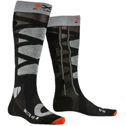X-Socks, Unisex, Sportsocken, Ski Control 4.0 (39 - 41), Grau