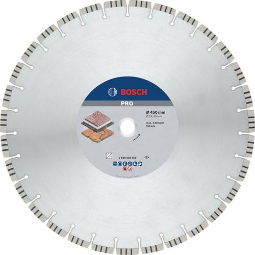 Bosch Accessories 2608602650 Diamanttrennscheibe Durchmesser 450 mm 1 St.