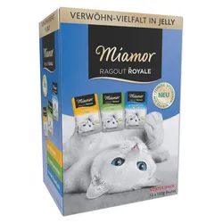 Miamor Ragout Royale in jelly Huhn, Thunfisch, Kaninchen Multibox 4x1.2 kg