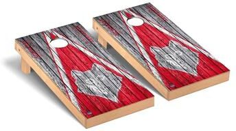 Skip's Garage Newberry College Wolves Triangle Cornhole Board Set