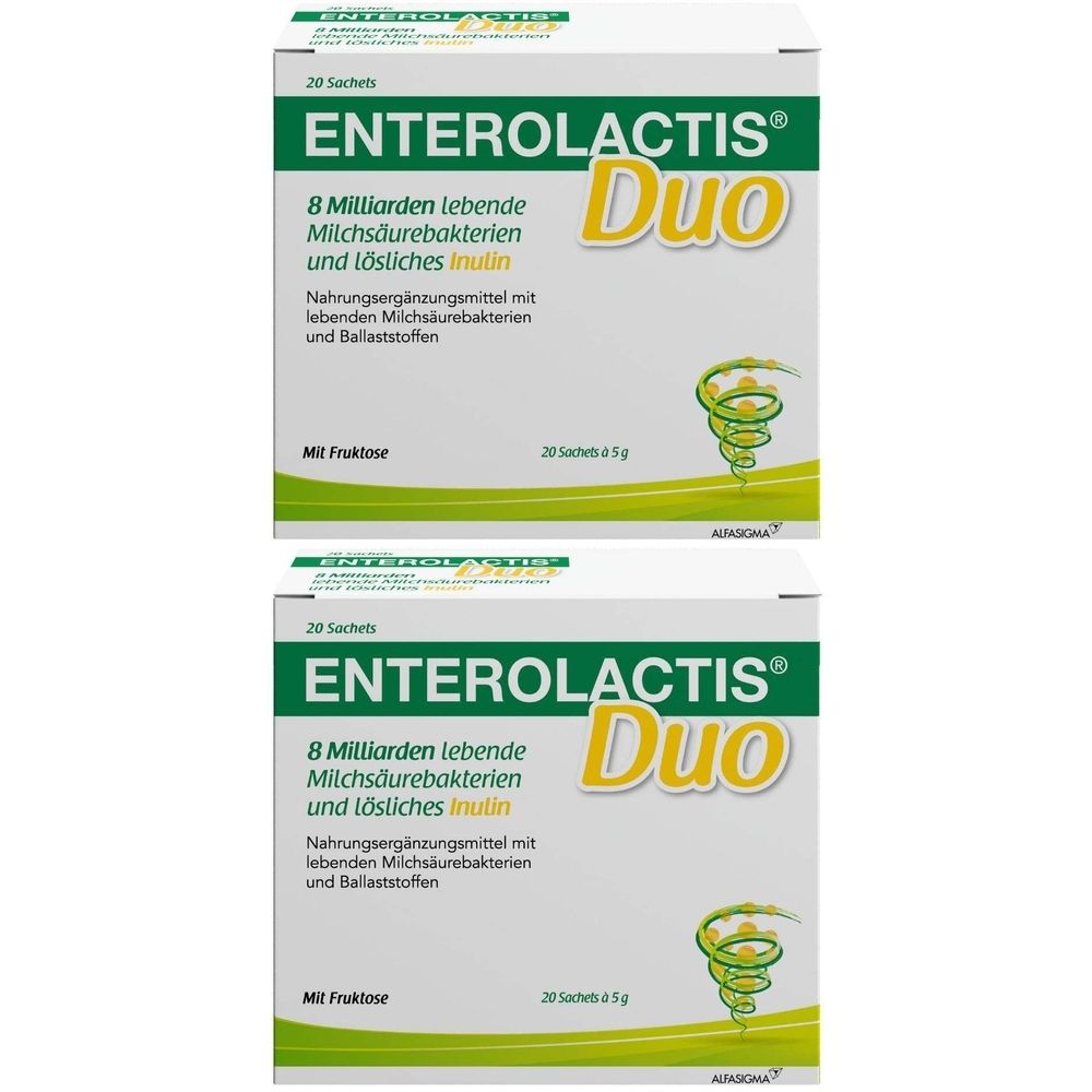 Enterolactis Duo Pulver Sachets 2x 2x20x5 g