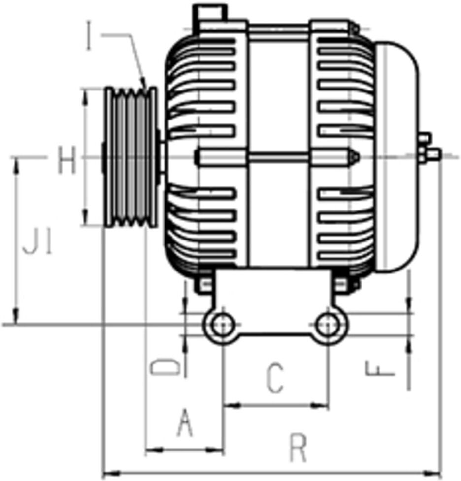 Drehstromgenerator HC-CARGO F 032 116 808