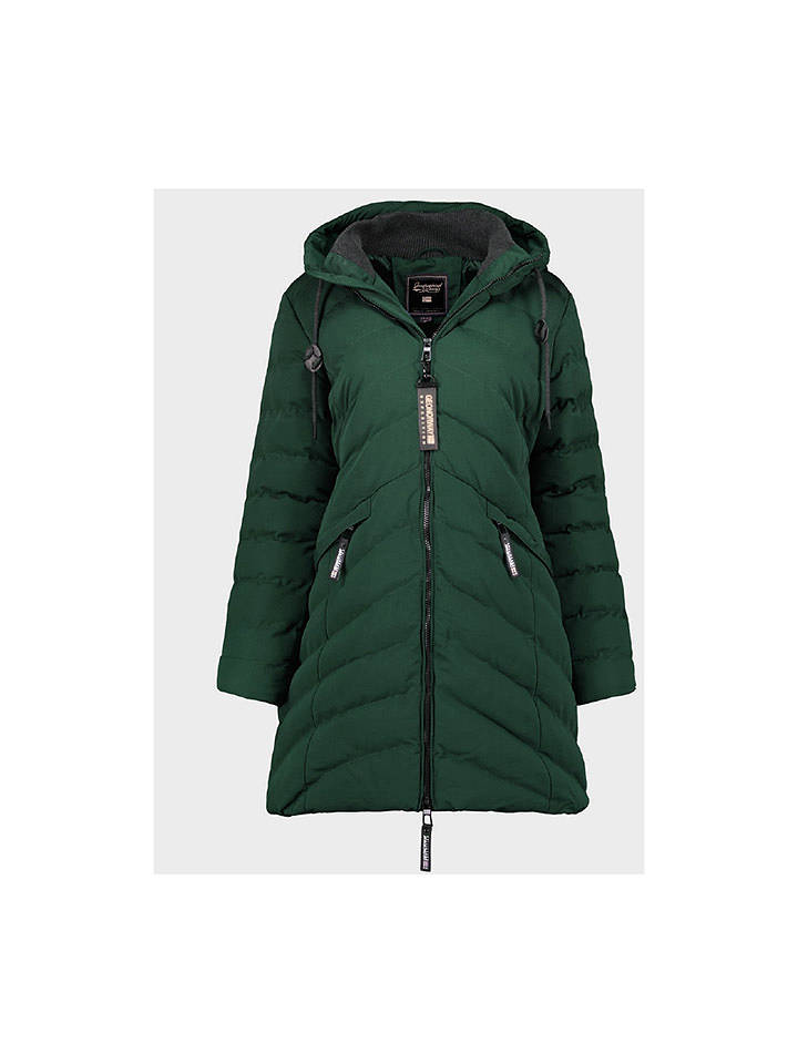 Geographical Norway Parka "Clarisal" in Dunkelgrün - M