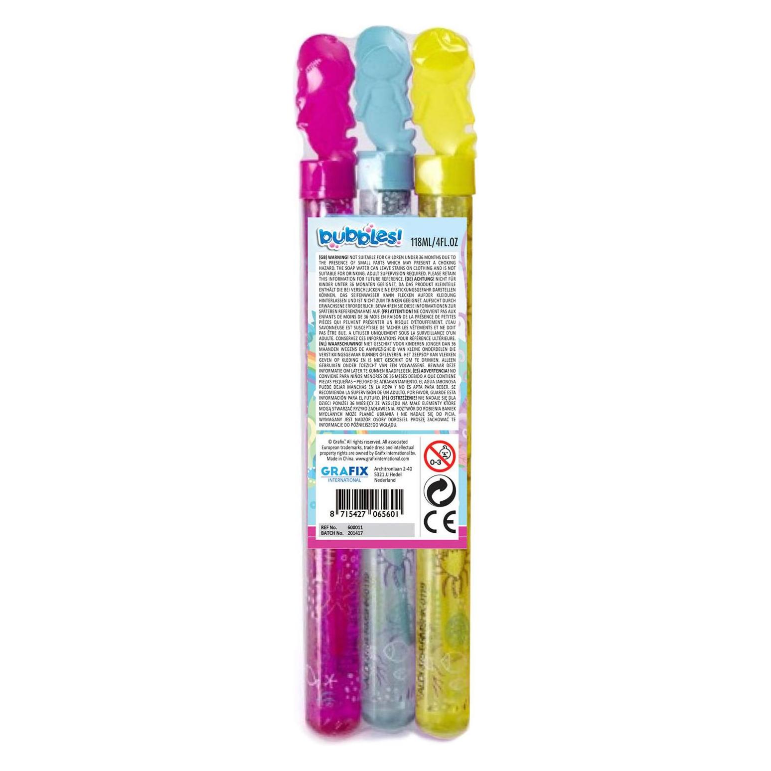 Grafix Bubble Blower Mermaid, 3 Stück (21536490)