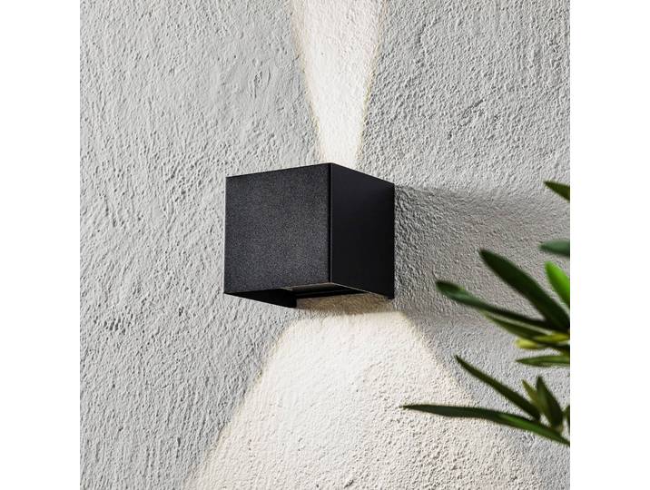 FISCHER & HONSEL LED Außenwandleuchte Wall, schwarz, Metall, Modern