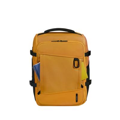 Reiserucksack SAMSONITE "2FIT", Gr. B/H/T: 30cm x 40cm x 20cm, gelb, Polyester, Rucksäcke Reiserucksack, Unisex, Freizeitrucksack, handgepäcktauglich gemäß IATA-Empfehlung