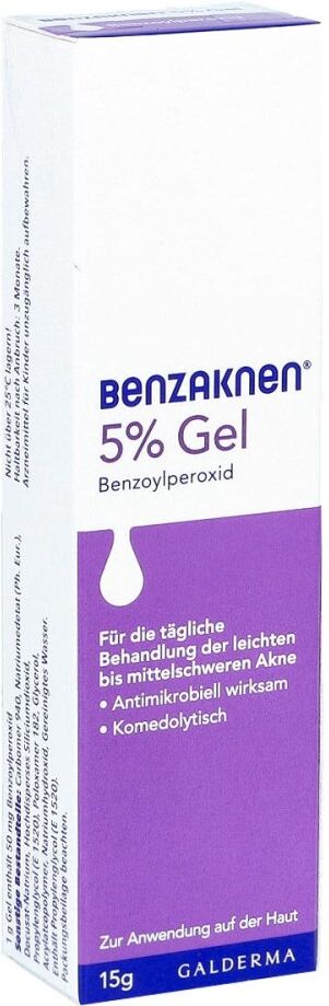 Benzaknen 5% Gel