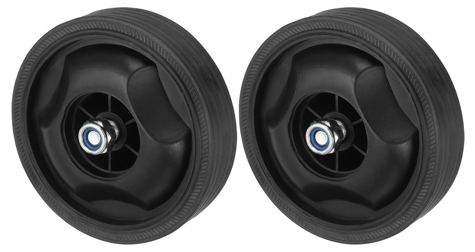 Selius 4,5 inch luchtcompressorwielen, 2 stuks universele vervangingsonderdelen