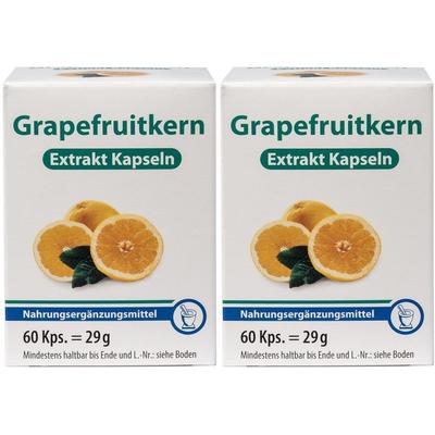 Grapefruit Kern Extrakt Kapseln 2x 2x60 St