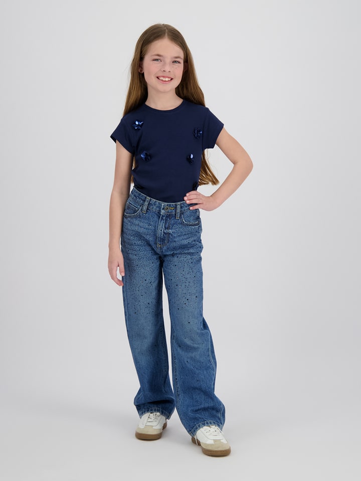 Vingino Jeans - Wide leg - in Blau - 140