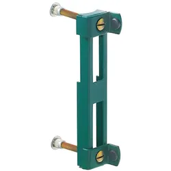 Alberts® Anschlag für Wellengittertore, verzinkt, grün Kst.b. 654009