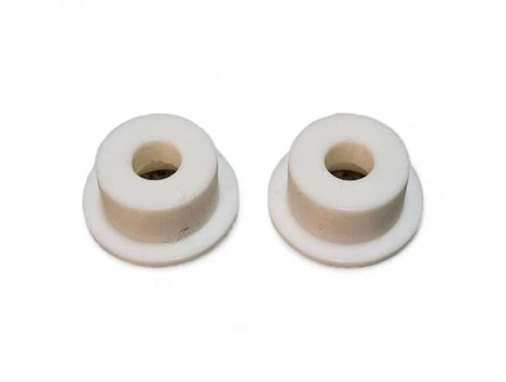 Lot de 10 bagues de charnière renforcées pour meuble à chaussures Ikea Charnière en plastique renforcé blanc - Pièce de rechange pour meuble à chaussures Ikea Bissa