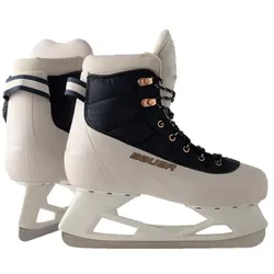 BAUER S25 Radiant Heated Freizeitschlittschuhe Senior – Creme/Navy – Weite R | 09.0 R