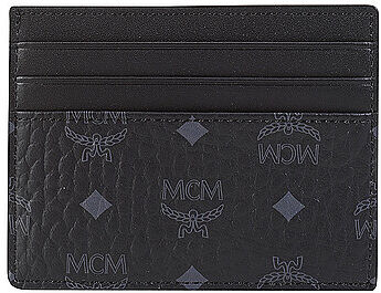 MCM Ausweisetui - Kartenhalter Visetos Original New Card Case schwarz EG