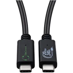 MicroConnect ReConnect USB-C 3.2 Gen2x2 (1 m, USB 3.2 Gen 2x2), USB Kabel