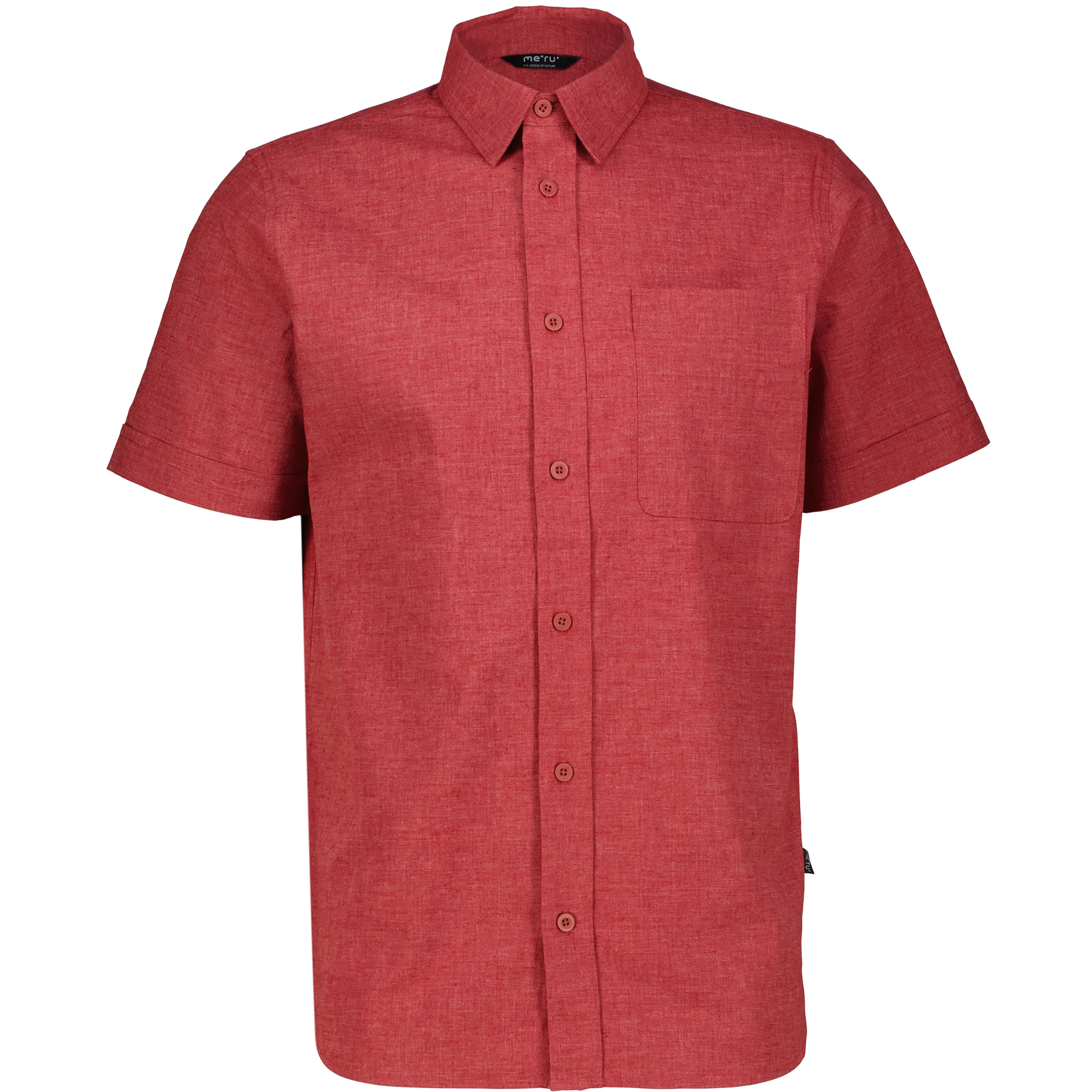 Bergzeit Basics Meru Valence Herren Hemden rot Größe S Trekking Schnell trocknend