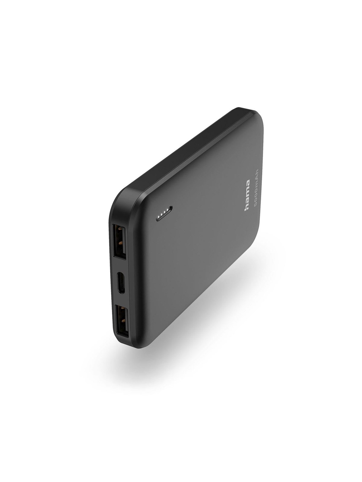Hama Powerbank 5000mAh 2xUSB-A Anthracite - 5000 mAh