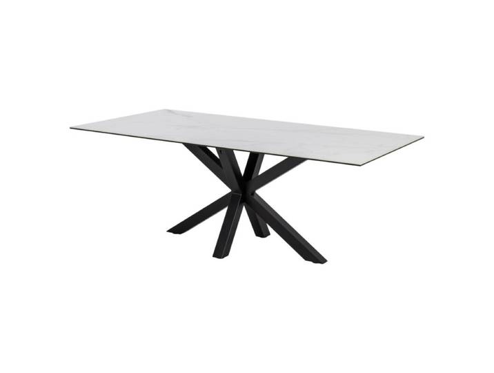 Trendstore Anabel Esstisch Keramik in Marmoroptik - Keramik Marm