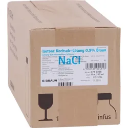 KOCHSALZLÖSUNG 0,9% Glasfl. 10X250 ml